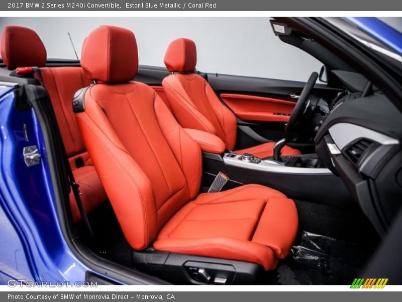  2017 2 Series M240i Convertible Coral Red Interior
