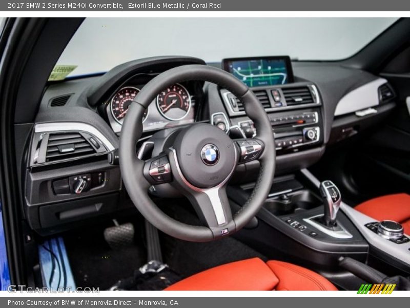 Dashboard of 2017 2 Series M240i Convertible