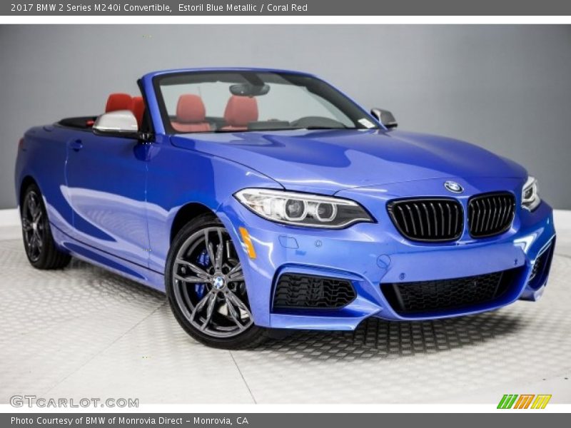 Front 3/4 View of 2017 2 Series M240i Convertible