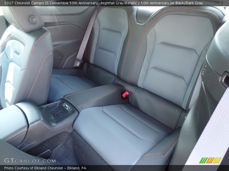 Nightfall Gray Metallic / 50th Anniversary Jet Black/Dark Gray 2017 Chevrolet Camaro SS Convertible 50th Anniversary