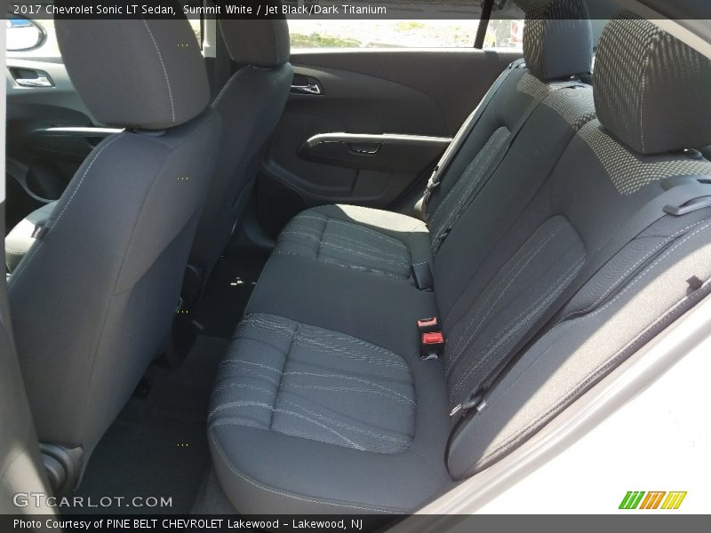 Summit White / Jet Black/Dark Titanium 2017 Chevrolet Sonic LT Sedan