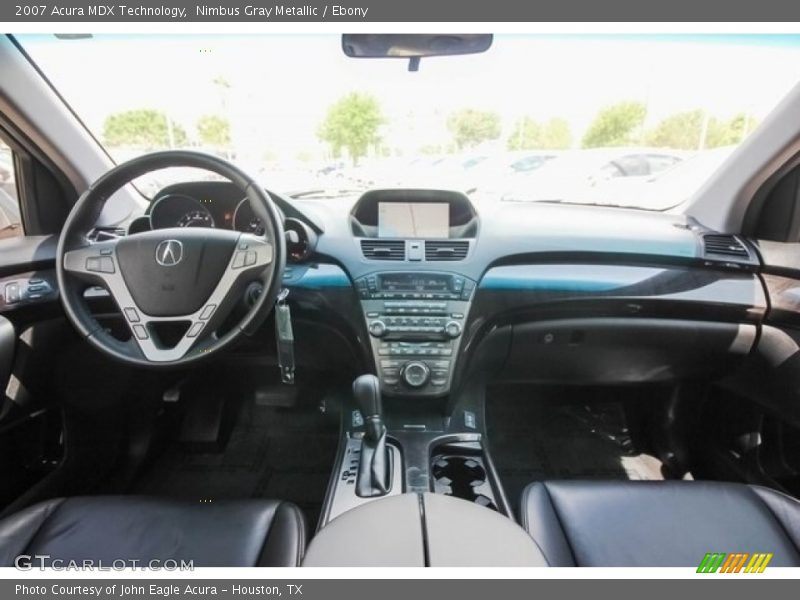 Nimbus Gray Metallic / Ebony 2007 Acura MDX Technology