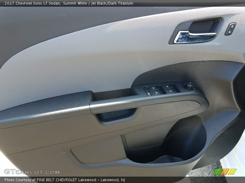 Summit White / Jet Black/Dark Titanium 2017 Chevrolet Sonic LT Sedan