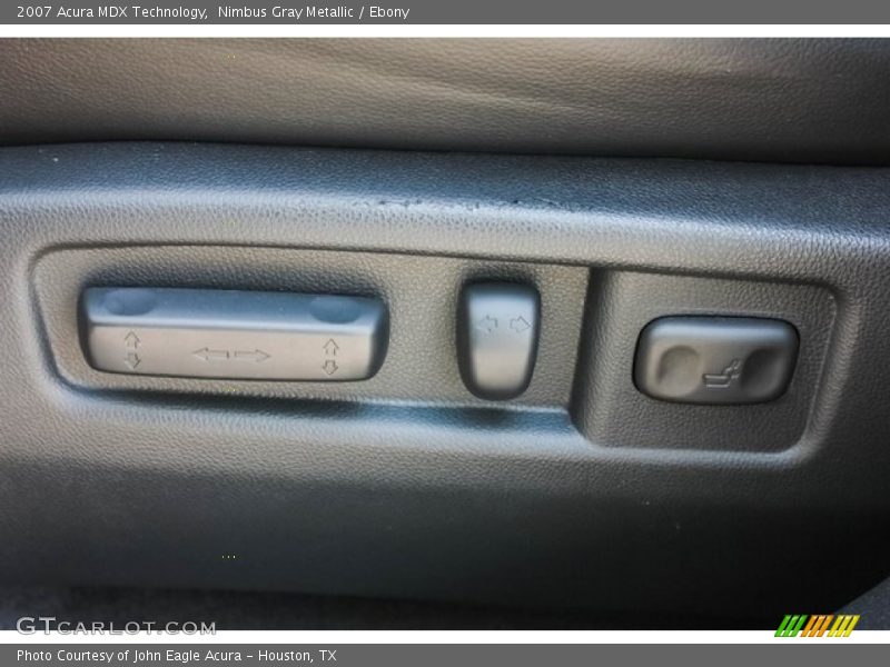Nimbus Gray Metallic / Ebony 2007 Acura MDX Technology