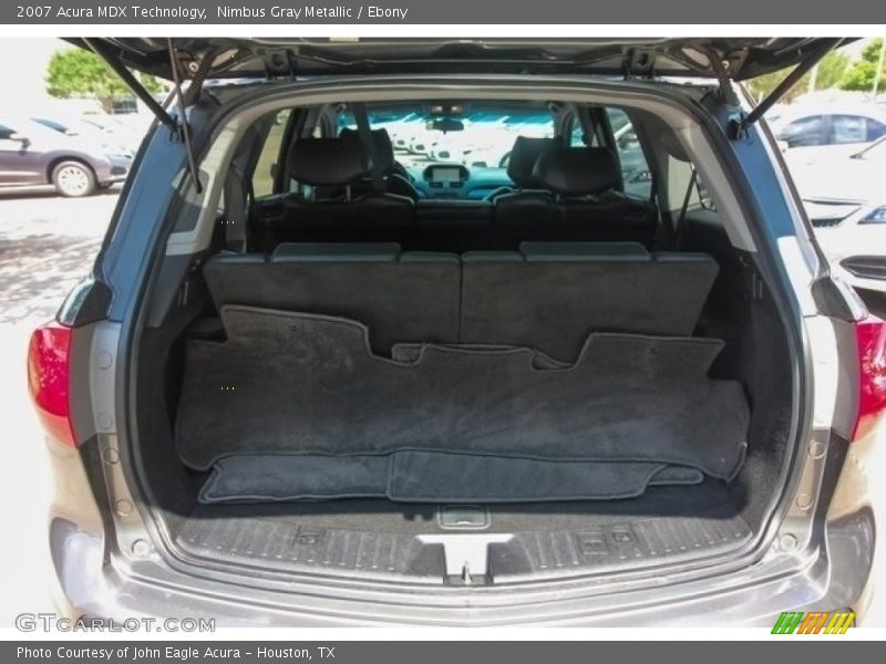 Nimbus Gray Metallic / Ebony 2007 Acura MDX Technology