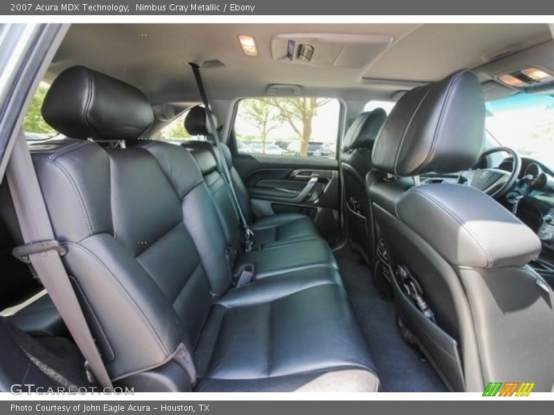 Nimbus Gray Metallic / Ebony 2007 Acura MDX Technology