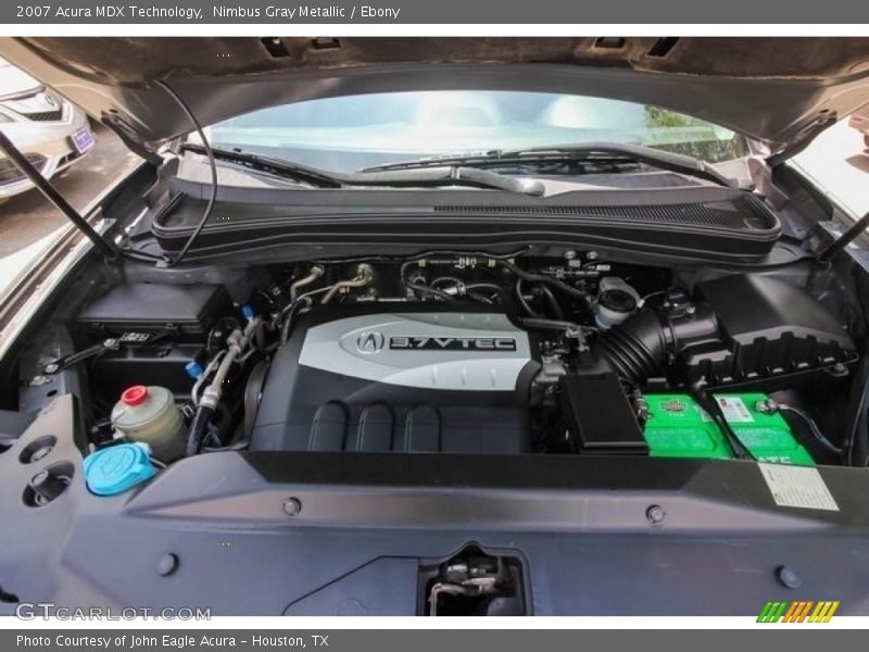 Nimbus Gray Metallic / Ebony 2007 Acura MDX Technology