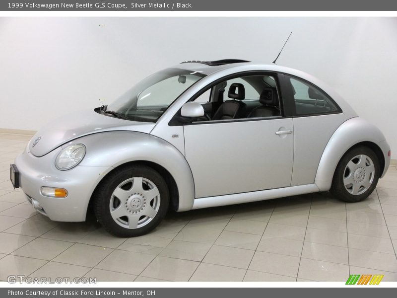 Silver Metallic / Black 1999 Volkswagen New Beetle GLS Coupe
