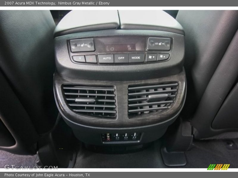 Nimbus Gray Metallic / Ebony 2007 Acura MDX Technology