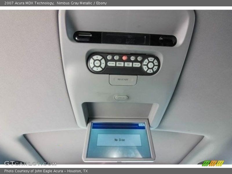 Nimbus Gray Metallic / Ebony 2007 Acura MDX Technology