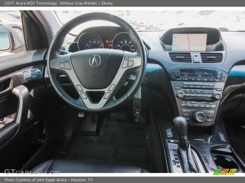 Nimbus Gray Metallic / Ebony 2007 Acura MDX Technology
