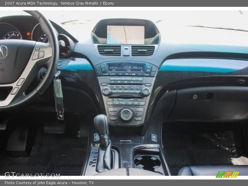 Nimbus Gray Metallic / Ebony 2007 Acura MDX Technology