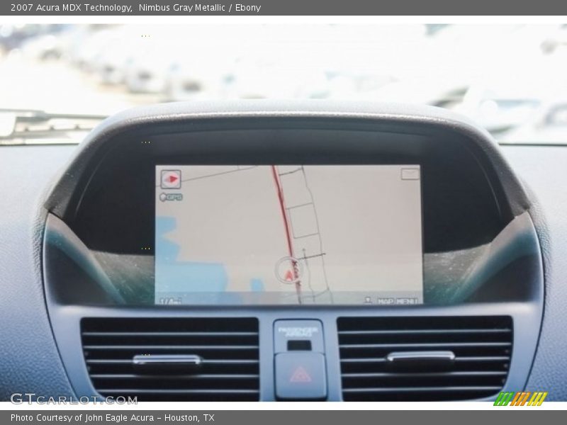 Nimbus Gray Metallic / Ebony 2007 Acura MDX Technology