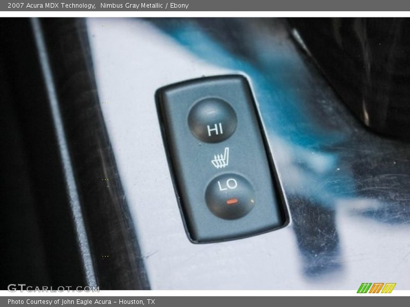 Nimbus Gray Metallic / Ebony 2007 Acura MDX Technology