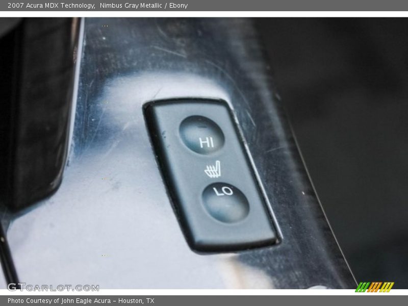 Nimbus Gray Metallic / Ebony 2007 Acura MDX Technology
