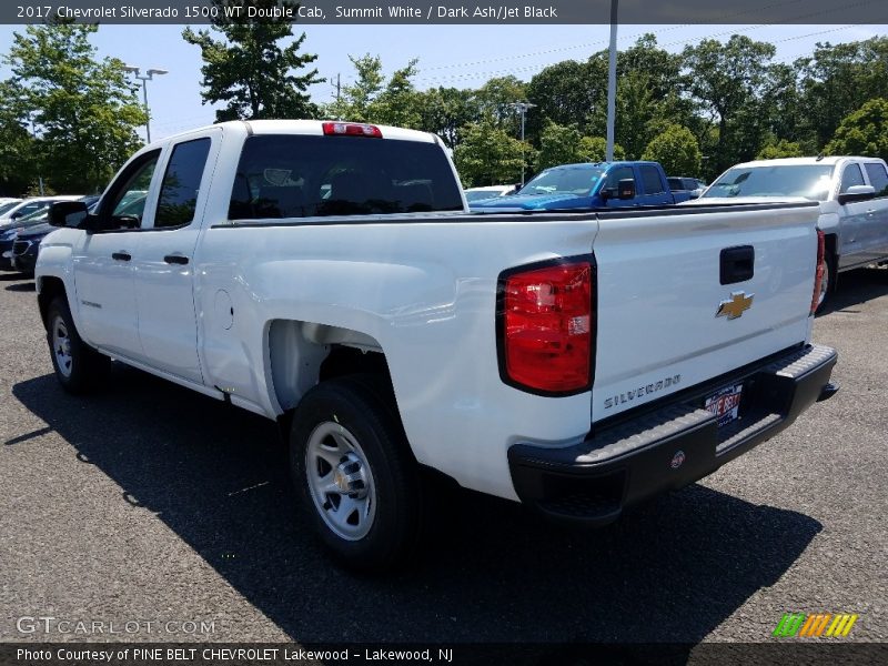 Summit White / Dark Ash/Jet Black 2017 Chevrolet Silverado 1500 WT Double Cab