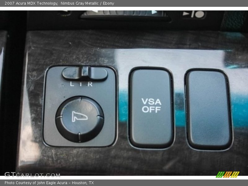 Nimbus Gray Metallic / Ebony 2007 Acura MDX Technology