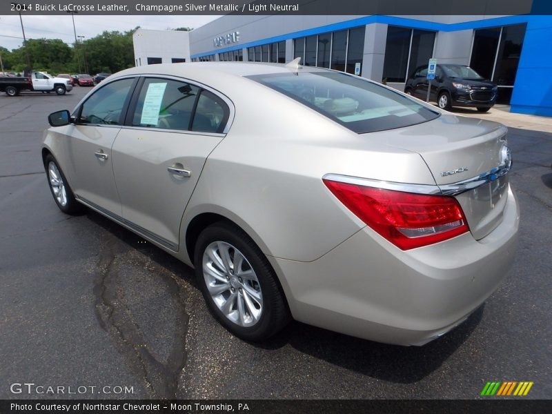 Champagne Silver Metallic / Light Neutral 2014 Buick LaCrosse Leather