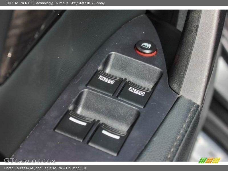 Nimbus Gray Metallic / Ebony 2007 Acura MDX Technology