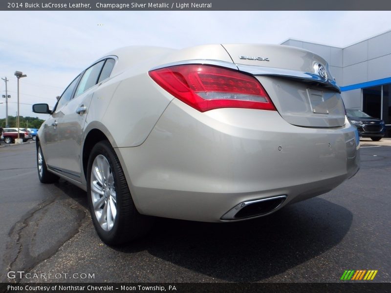 Champagne Silver Metallic / Light Neutral 2014 Buick LaCrosse Leather