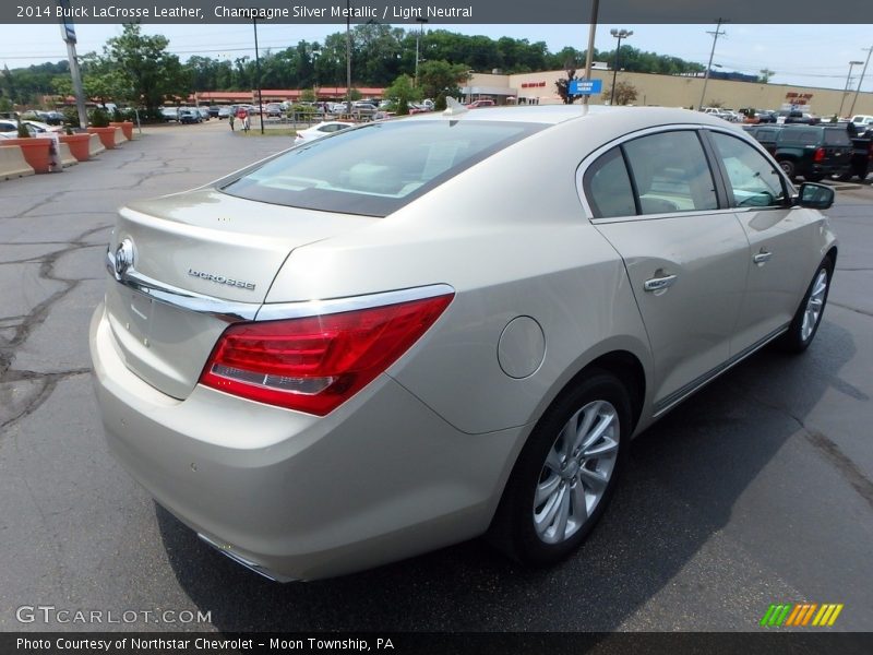 Champagne Silver Metallic / Light Neutral 2014 Buick LaCrosse Leather