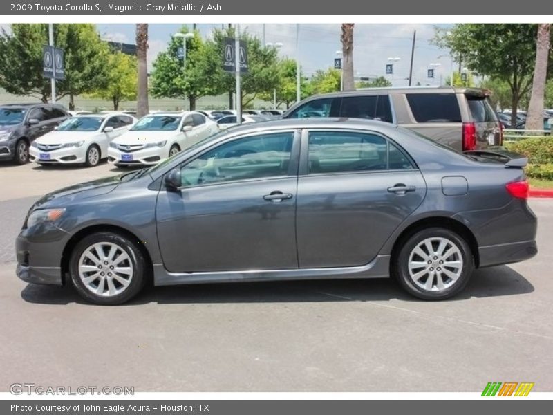 Magnetic Gray Metallic / Ash 2009 Toyota Corolla S