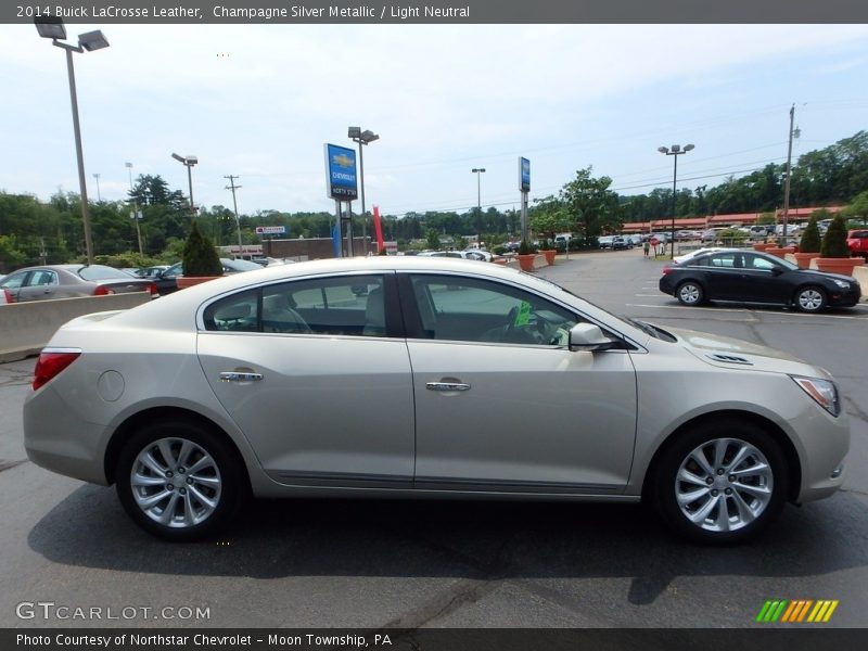 Champagne Silver Metallic / Light Neutral 2014 Buick LaCrosse Leather