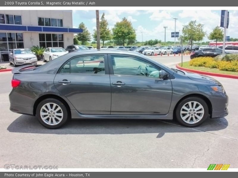 Magnetic Gray Metallic / Ash 2009 Toyota Corolla S