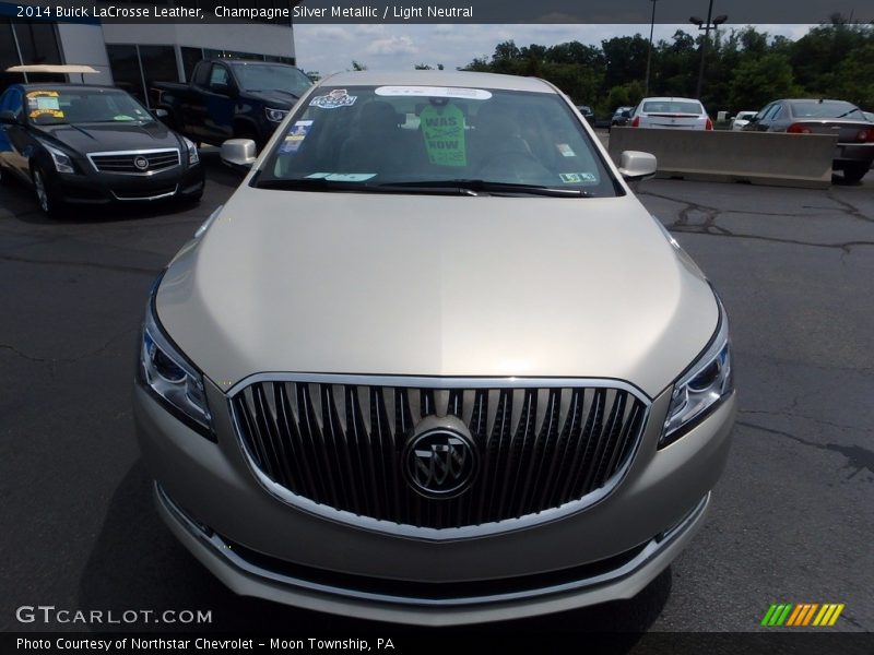 Champagne Silver Metallic / Light Neutral 2014 Buick LaCrosse Leather
