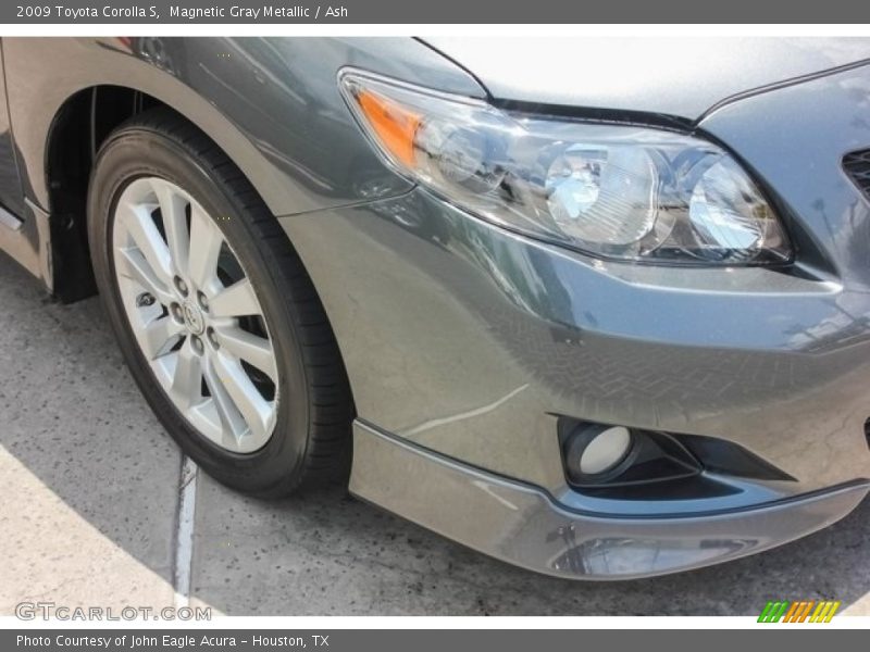 Magnetic Gray Metallic / Ash 2009 Toyota Corolla S