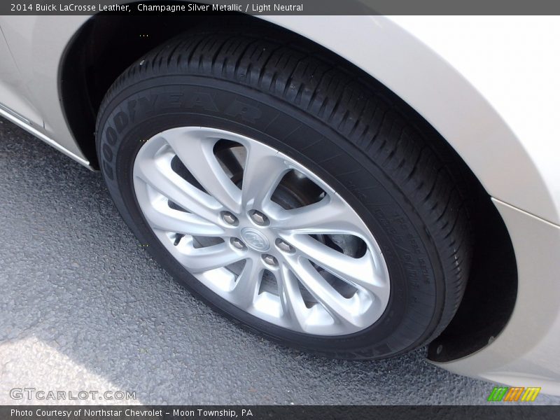 Champagne Silver Metallic / Light Neutral 2014 Buick LaCrosse Leather