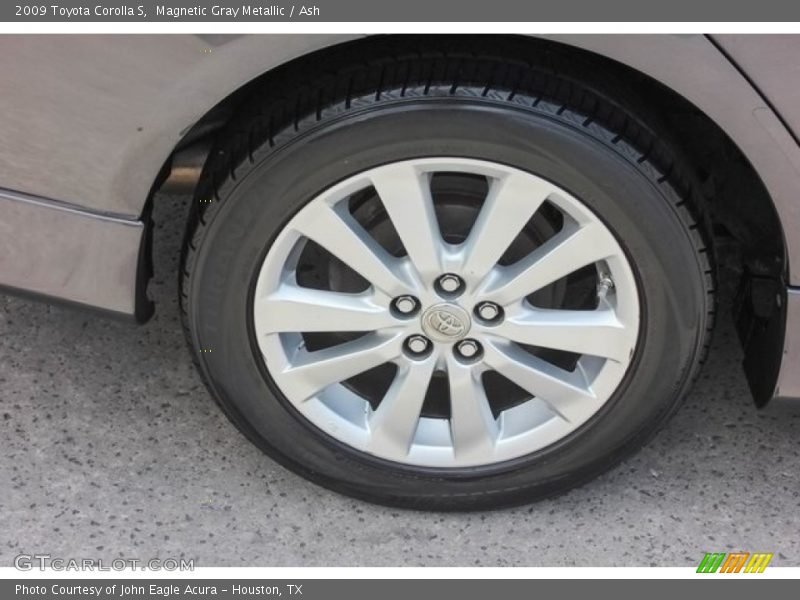 Magnetic Gray Metallic / Ash 2009 Toyota Corolla S