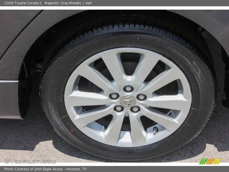 Magnetic Gray Metallic / Ash 2009 Toyota Corolla S