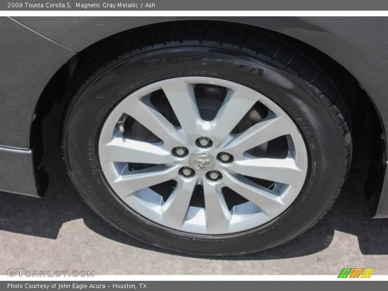 Magnetic Gray Metallic / Ash 2009 Toyota Corolla S