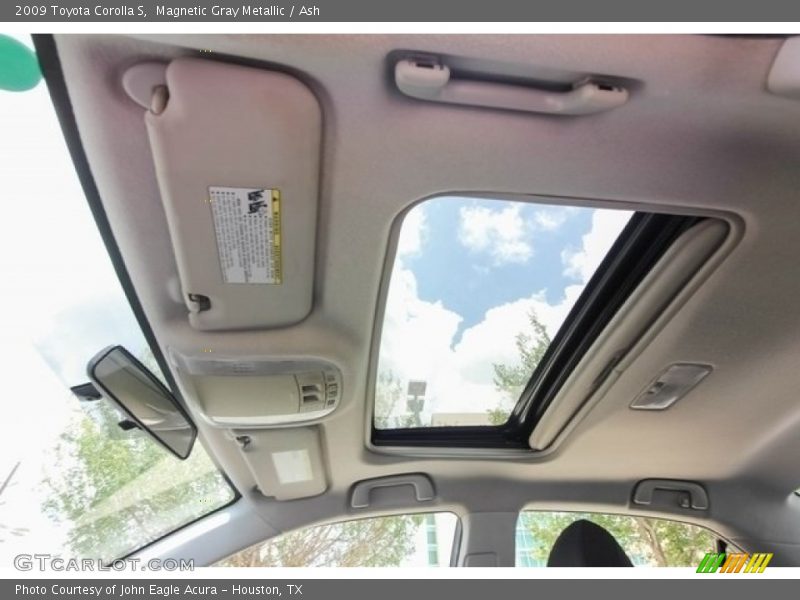 Magnetic Gray Metallic / Ash 2009 Toyota Corolla S