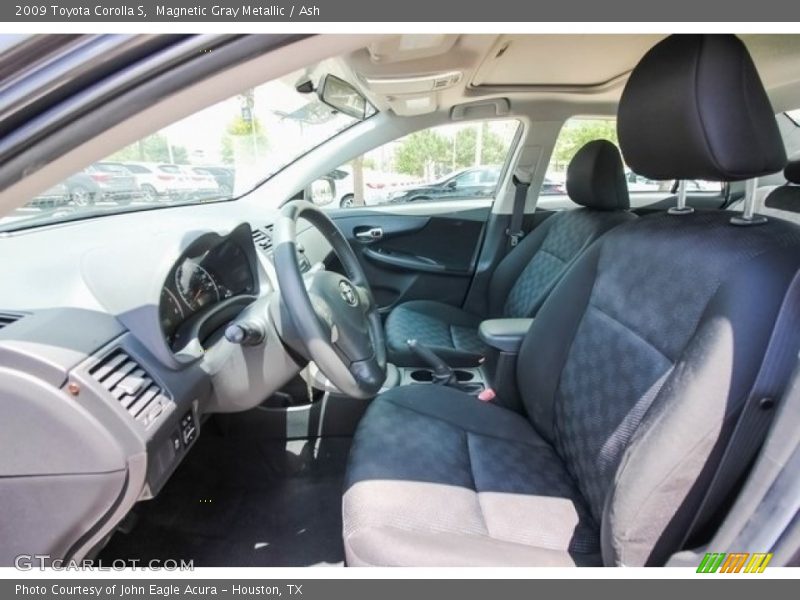 Magnetic Gray Metallic / Ash 2009 Toyota Corolla S