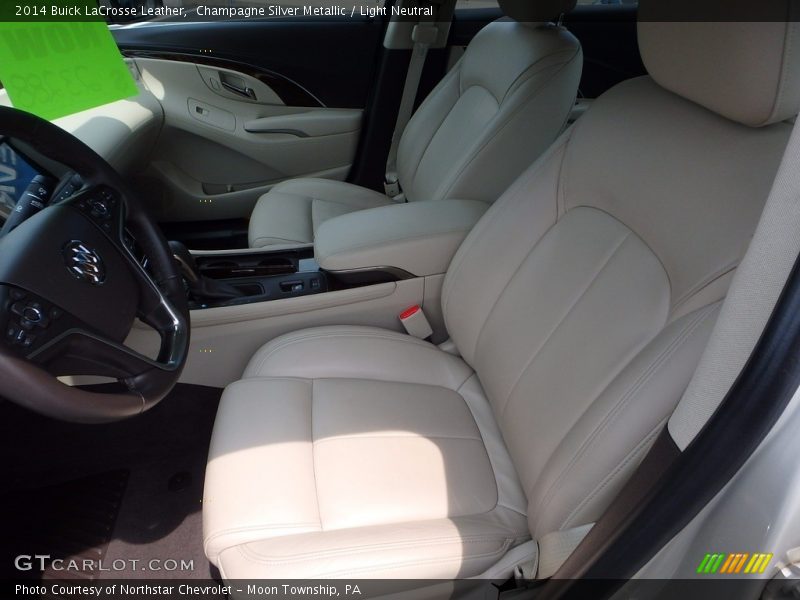 Champagne Silver Metallic / Light Neutral 2014 Buick LaCrosse Leather