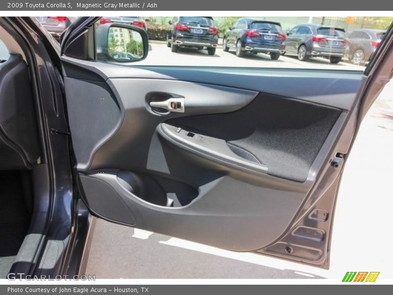 Magnetic Gray Metallic / Ash 2009 Toyota Corolla S