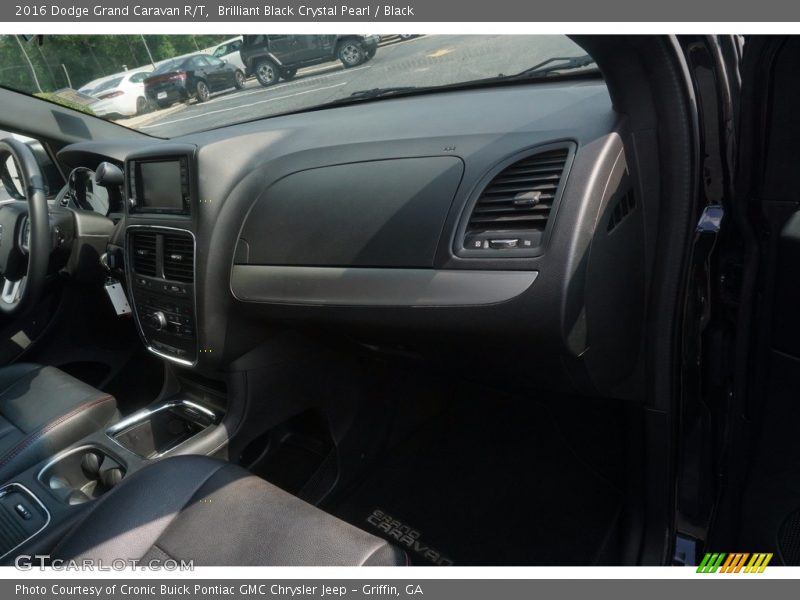 Brilliant Black Crystal Pearl / Black 2016 Dodge Grand Caravan R/T
