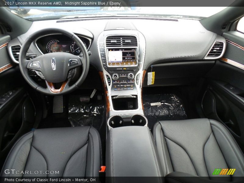 Dashboard of 2017 MKX Reserve AWD