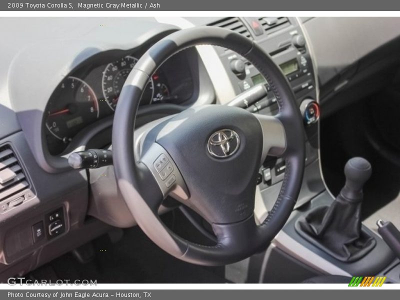 Magnetic Gray Metallic / Ash 2009 Toyota Corolla S
