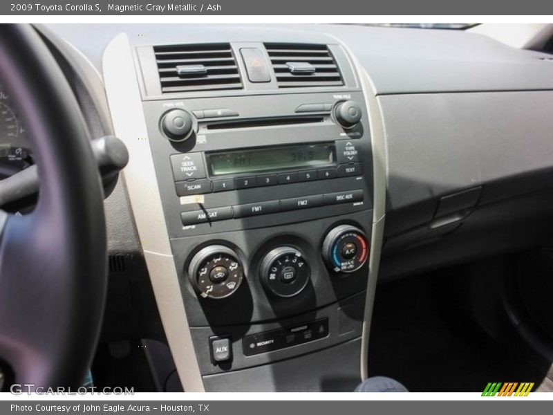 Magnetic Gray Metallic / Ash 2009 Toyota Corolla S