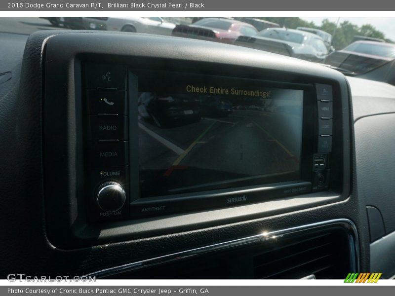 Brilliant Black Crystal Pearl / Black 2016 Dodge Grand Caravan R/T