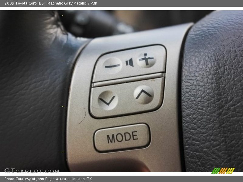 Magnetic Gray Metallic / Ash 2009 Toyota Corolla S