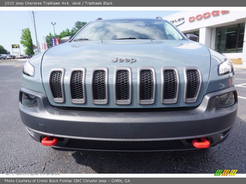 Anvil / Trailhawk Black 2015 Jeep Cherokee Trailhawk 4x4