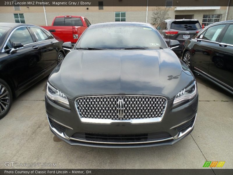 Magnetic Gray / Ebony 2017 Lincoln MKZ Premier