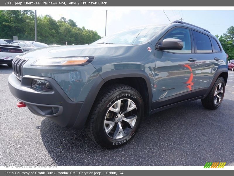 Anvil / Trailhawk Black 2015 Jeep Cherokee Trailhawk 4x4
