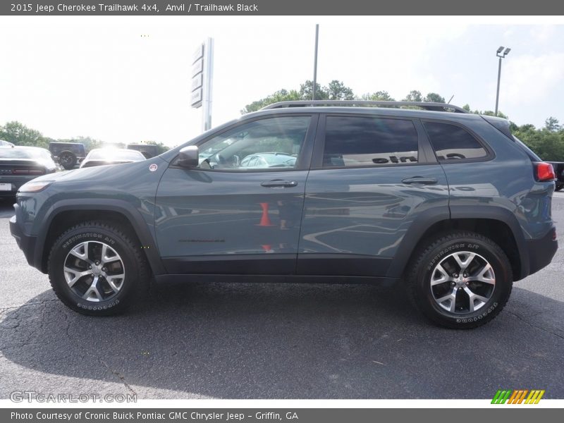 Anvil / Trailhawk Black 2015 Jeep Cherokee Trailhawk 4x4