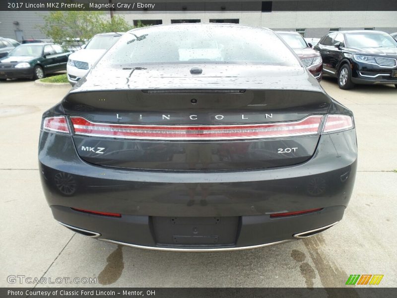 Magnetic Gray / Ebony 2017 Lincoln MKZ Premier