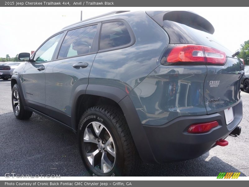 Anvil / Trailhawk Black 2015 Jeep Cherokee Trailhawk 4x4